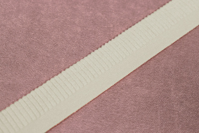 Резинка бельевая рифленая 20мм Серо-бежевый - изображение