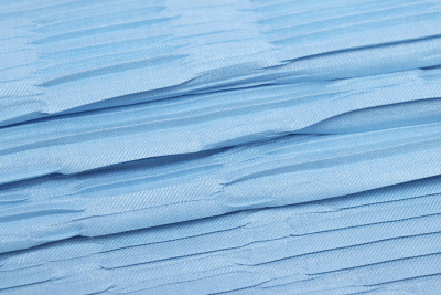 Плательная плиссе 17080 Голубой - изображение