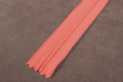 Молния потайная 20см нейлон Коралловый 325 - изображение