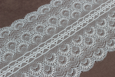 Кружево 165мм эластичное Св.Голубой - изображение