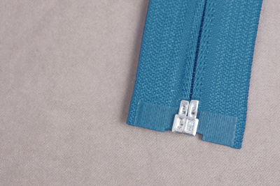 Молния разъёмная 55см Т5 спираль Морская волна 210 - изображение