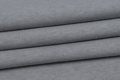 Полотно футерованное 3-нитка 330гр/м.кв.петля диагональ Серый - изображение