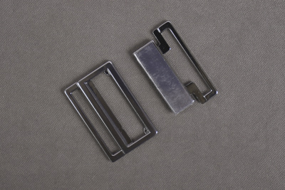 Застёжка для купальника металл 25мм Никель - изображение