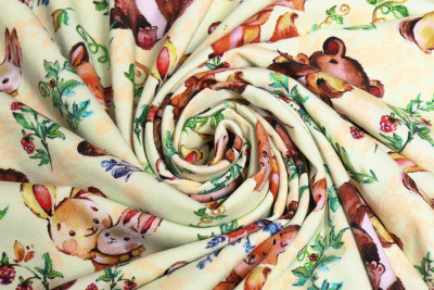 Кулирная гладь с лайкрой 190гр/м.кв. Мамина любовь - изображение