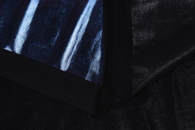 Парча-стрейч Т. синий - изображение