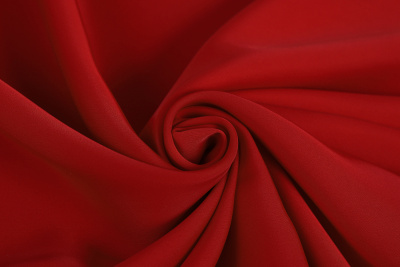 Шелк Итальянский Красный 17 - изображение