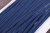 Тесьма эластичная 20мм с прозрачными вставками Т.Синий