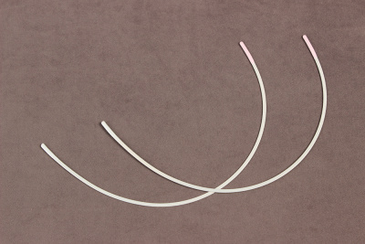 Косточки для бюстгальтера 364мм Металл Белый - изображение