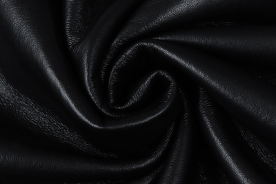 Мех-дубленка Черный/молочный - изображение