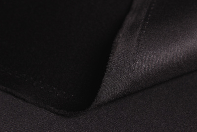 Свадебный атлас Черный - изображение