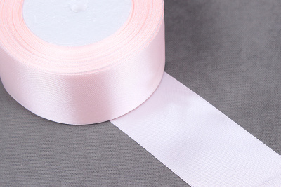 Лента атласная 50мм Св.розовый №090 - изображение