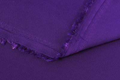 Шифон-креп 100/17 80гр/м.кв. Фиолетовый - изображение