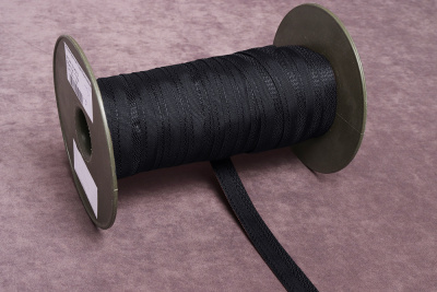 Тесьма брючная 15мм Черный КЛ - изображение