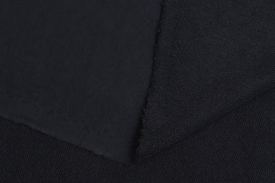 Полотно футерованное 3-нитка 330гр/м.кв.петля Т.серый - изображение