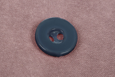 Пуговица 18мм 2х прок.CBL-584 Синий/Серый - изображение