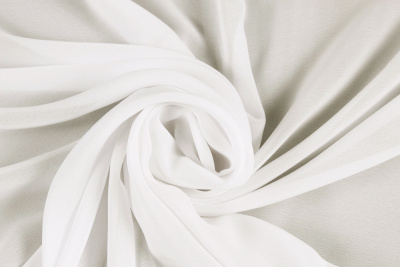 Шифон пич 60 гр/м.кв. Молочный - изображение