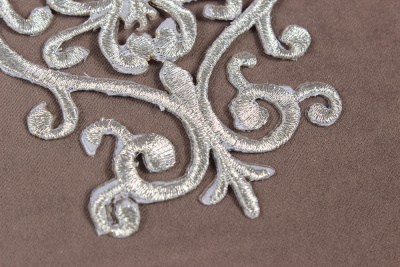 Термоаппликация Орнамент Серебро 3113.65 - изображение