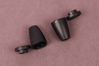 Концевик 14мм Колокольчик Черный - изображение