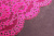 Кружево 215мм эластичное  Яр.Розовый RE00456