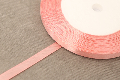 Лента атласная 6мм  Розовый Н37 - изображение