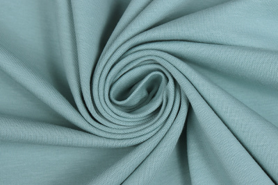 Кулирная гладь с лайкрой 170 гр/м.кв. Снежная мята - изображение