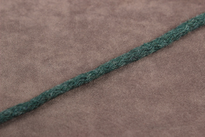 Шнур 5мм хлопковый Изумрудный 021 - изображение