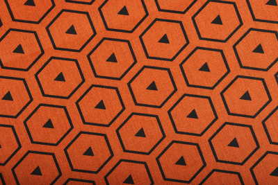 Поплин набивной 150 Ив 105 гр/м.кв. Граффити компаньон - изображение