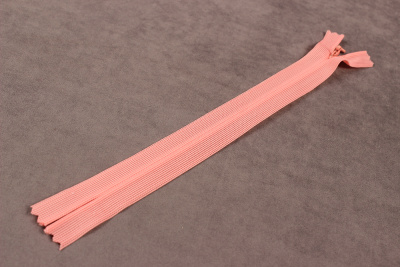 Молния потайная 20см нейлон Коралловый - изображение