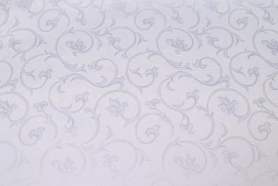 Столовая ткань Журавинка ветка Белый 2233(2563)/010101 - изображение