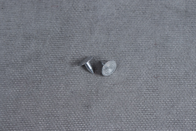 Пуговица 20мм джинсовая чешуя Антик - изображение