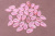 Стразы пришивные 7*10мм Розовый
