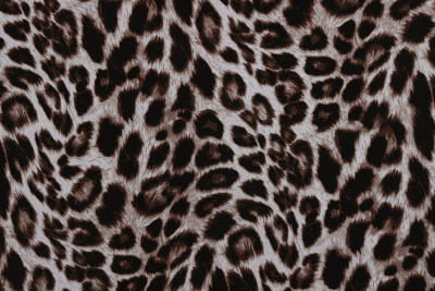 Штапель набивной 11979 Звериный принт - изображение