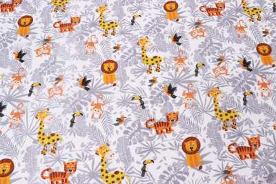 Фланель набивная Сафари - изображение