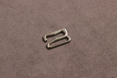 Крючок бельевой 12мм металлический Никель - изображение