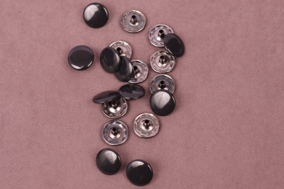 Кнопки пробивные 12,5мм №54 Черный - изображение