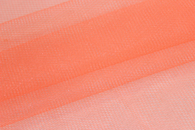 Фатин средней жесткости металлик Люминесцентно-оранжевый - изображение