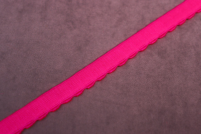 Резинка отделочная становая 12мм Розовый неон - изображение