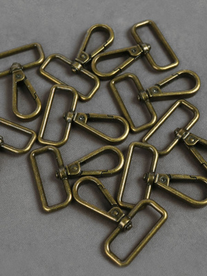 Карабин 38мм для сумок Антик - изображение