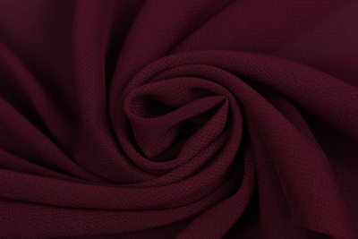 Шифон однотонный Вишневый - изображение