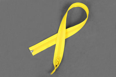 Молния разъёмная 55см Т5 спираль Желтый 110 - изображение