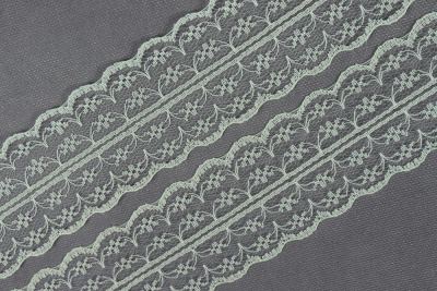 Кружево нейлон 45мм Кремовый - изображение