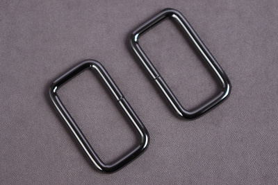 Пряжка металлическая Рамка 32мм Т.Никель - изображение