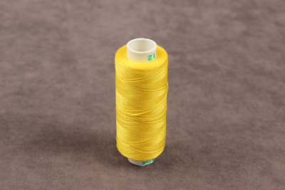 Нитки Dor Tak 40/2 400 ярд 112 Ярко желтый  - изображение