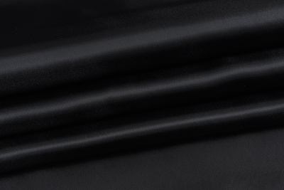 Органза плательная Черный - изображение