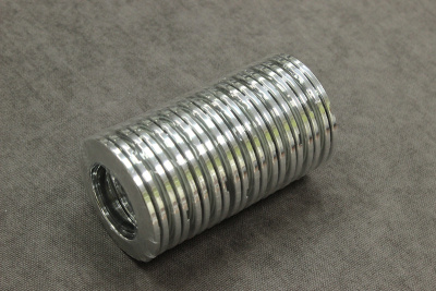 Люверсы серебро блестящее 35/55 - изображение