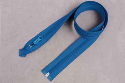 Молния разъемная 75см Т5 спираль Т.Бирюзовый 216 Молния разъемная 75см Т5 спираль Т.Бирюзовый 216 - изображение