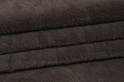 Мех-дубленка кролик Трюфельный - изображение