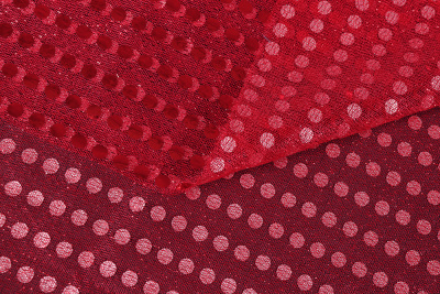 Трикотаж копейка Красный - изображение