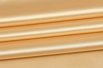 Атлас однотонный 0017 Йоко-йоко Т.бежевый - изображение