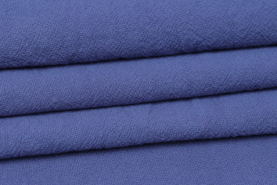 Хлопок стоунвош 8020 Джинсовый - изображение